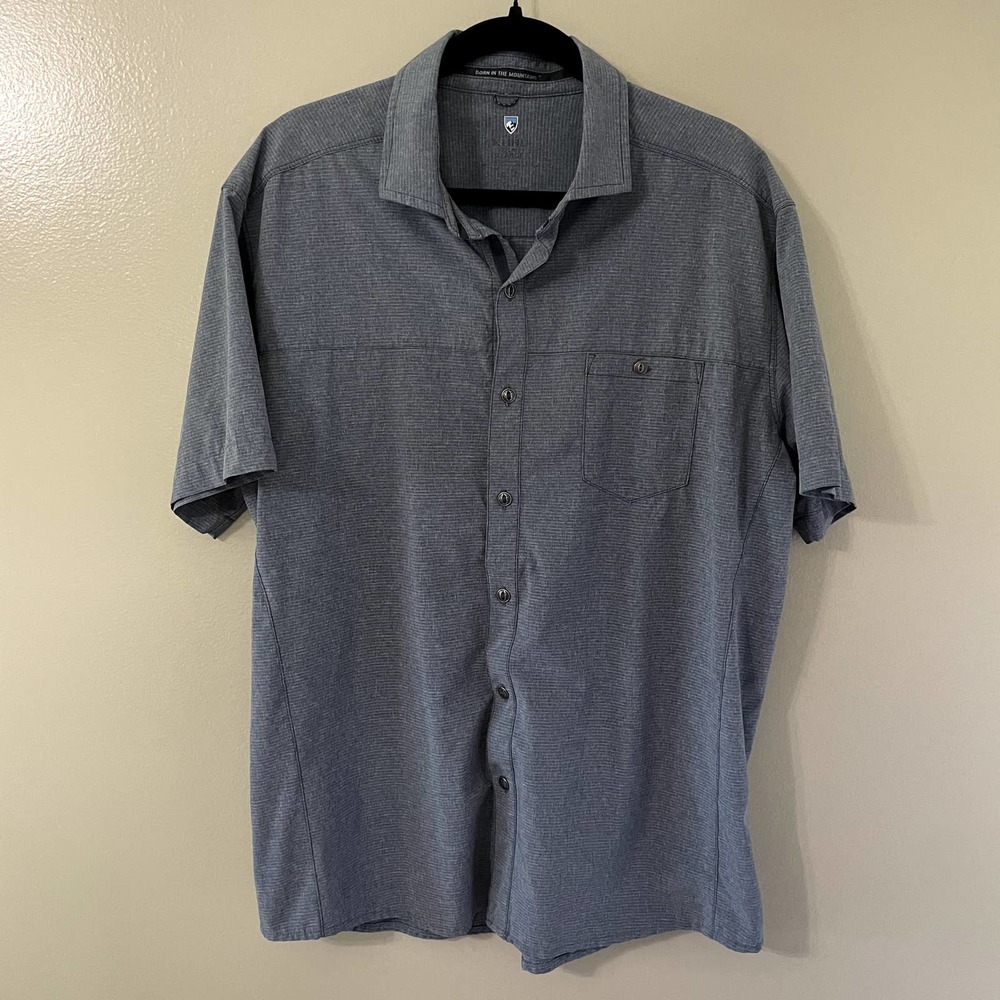 Men's KUHL Short Sleeve Button Down XL Extra Large